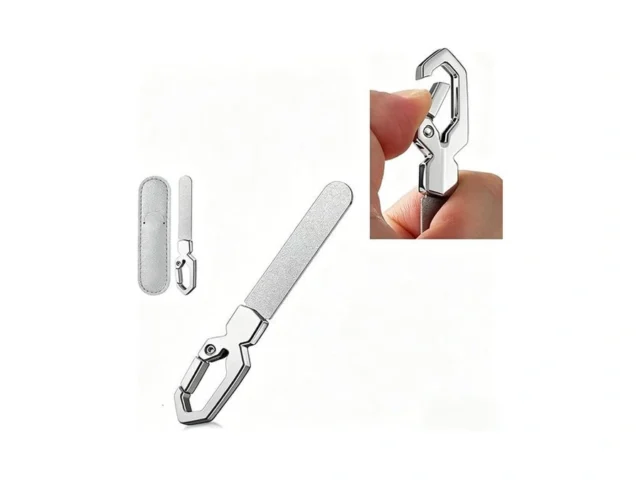 Keychain Metal Nail File For Natural Nails… Code