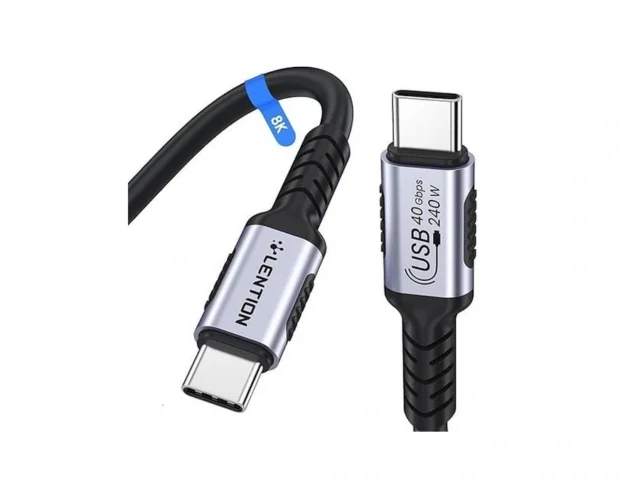 Lention 2 3ft Usb 4 0 Cable For Thunderbolt 4 240w… Code