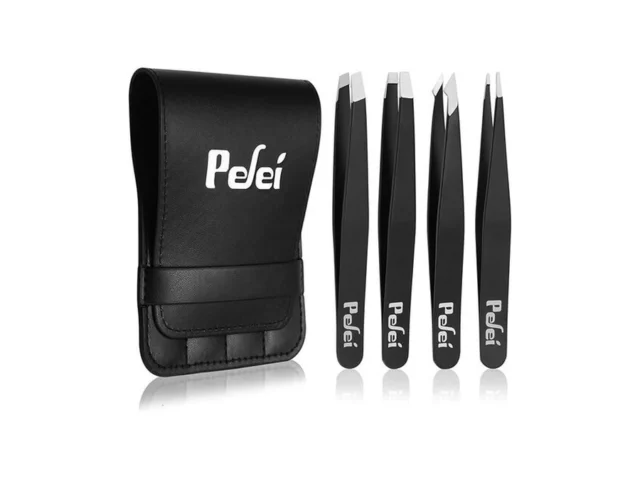 Pefei Tweezers Set – Professional Stainless Steel… Code