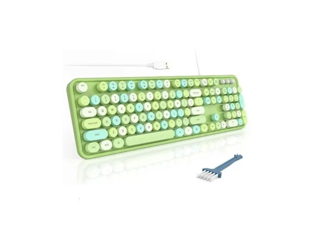 Mofii Wired Keyboard – Full Size Usb Plug Play… Code