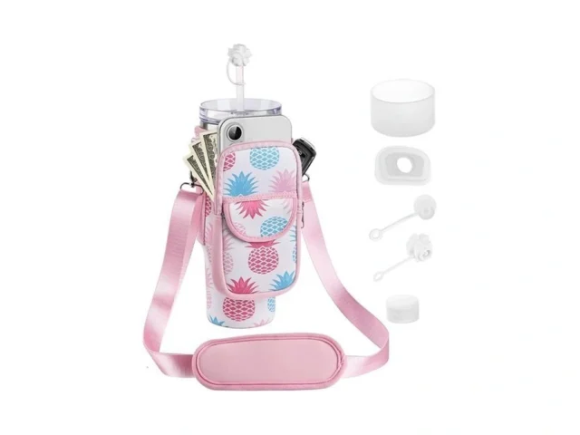 Bocmtr Water Bottle Holder With Strap For Stanley… Code