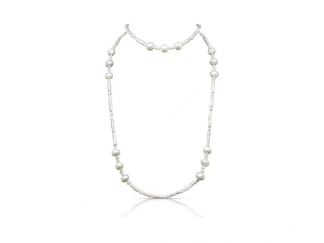 Genuine Freshwater Cultured Pearl Endless Necklace… Coupon