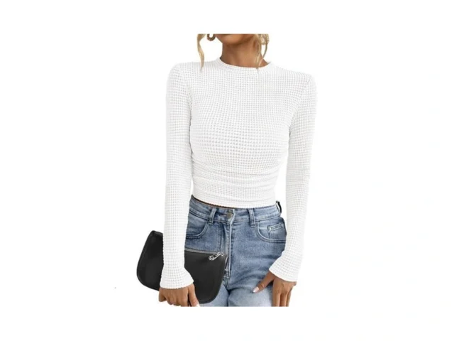 Prettygarden Womens Tops 2026 Spring Long Sleeve… Code