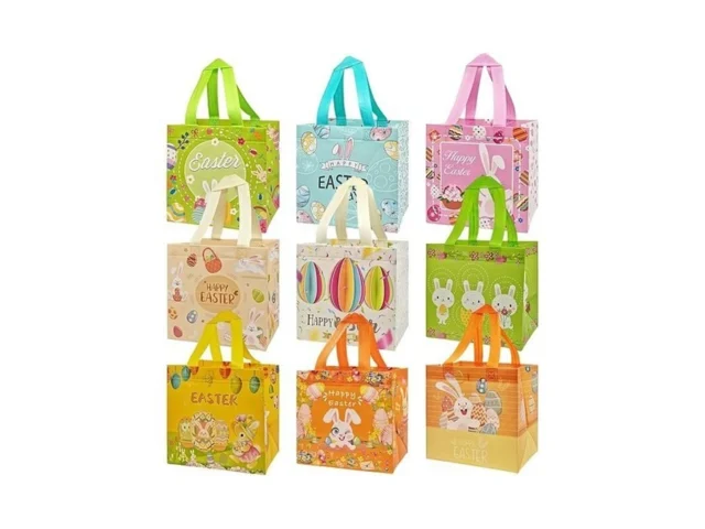 M-sorflly Easter Bags 9pcs – Easter Gift Bags For… Code
