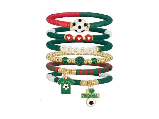 Doubgood 2026 World Soccer Cup Stretch Beaded… Code