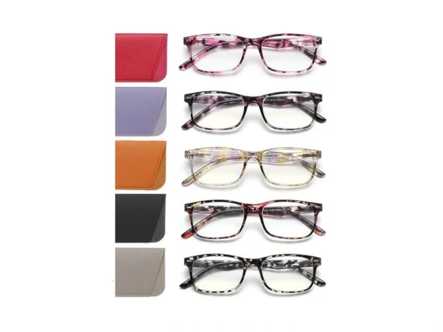 Jolisu 5 Pack Reading Glasses For Women Spring… Code