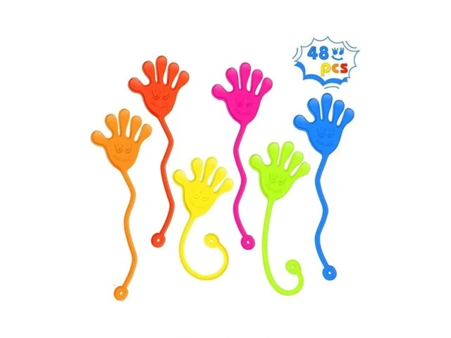 Sticky Hands Bulk 48 Pcs Party Favors For Kids 4-8… Code