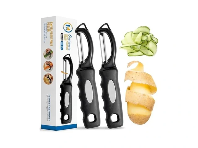 Premium Swivel Vegetable Peeler Soft Grip Handle… Code