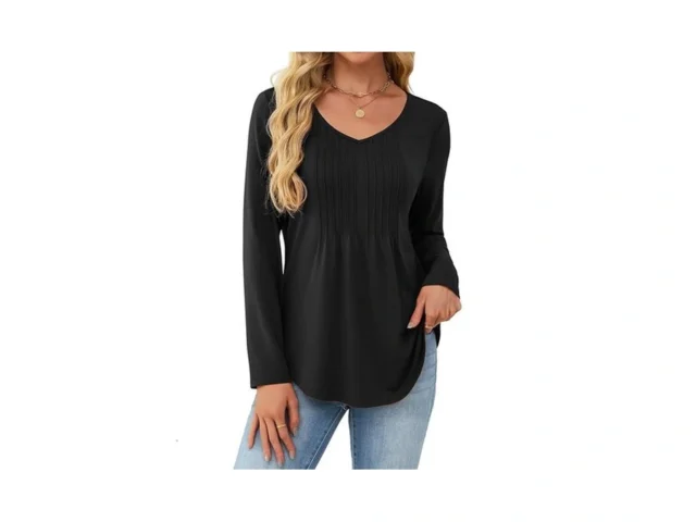 Justfashionnow Women Long Sleeve Tops Winter Shirts… Code