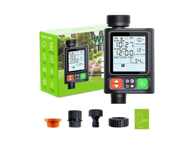 Sprinkler Timer For Garden Hose Upgrade 10 Program… Code