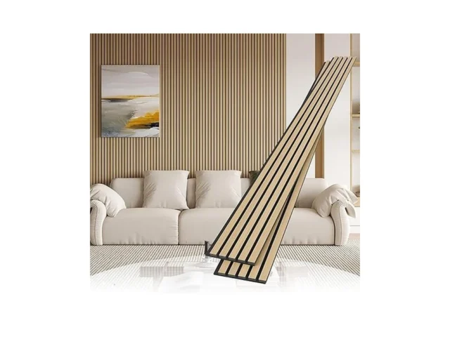 Pohare 2 Pack Wood Slat Wall Wood Paneling 95 X 8… Code