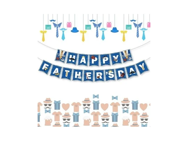 Happy Fathers Day Banner Father S Day Banners Blue… Code