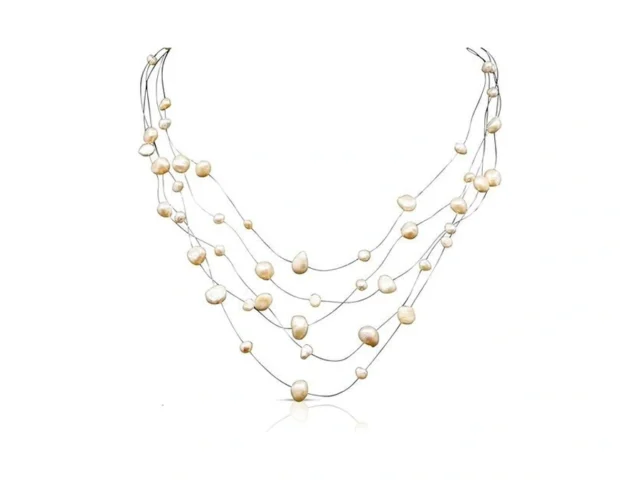 Genuine Freshwater Cultured Pearl Endless Necklace… Coupon