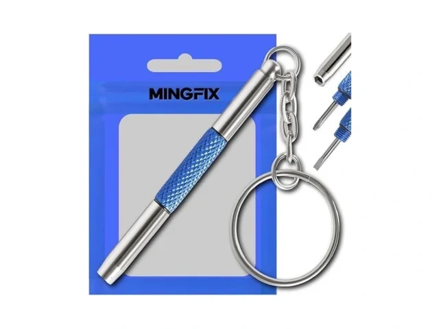 Eyeglass Keychain Screwdriver Repair Kit Mingfix 3… Code