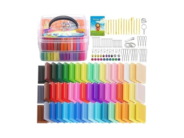 Ciaraq Polymer Clay Starter Kit Oven Bake Modeling… Code