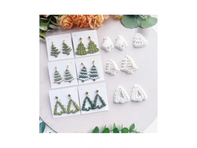7pcs Christmas Tree Polymer Clay Cutter Fall Clay… Coupon