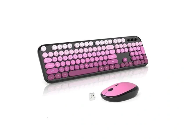 Atelus Wireless Keyboard And Mouse Combo Typewriter… Code
