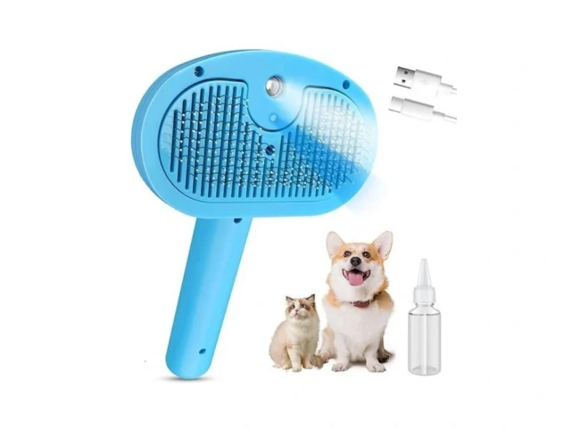 Sogue 4-in-1 Pet Steam Brush For Dogs Self-cleaning… Code