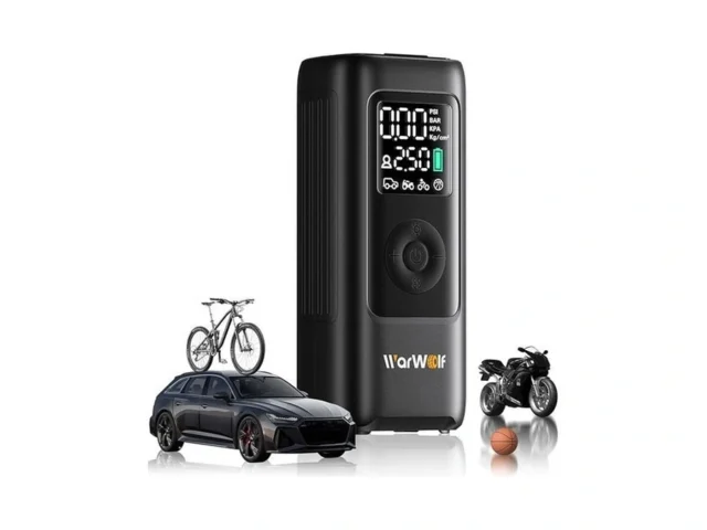 Warwolf 160psi Tire Inflator Portable Air… Code