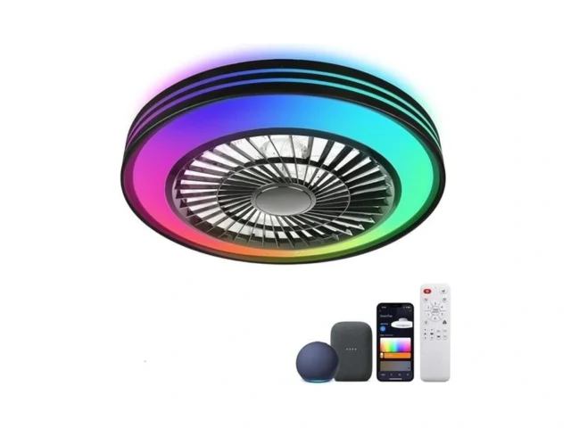 Wutghui Rgb Ceiling Fans With Lights 20 Fandelier… Code