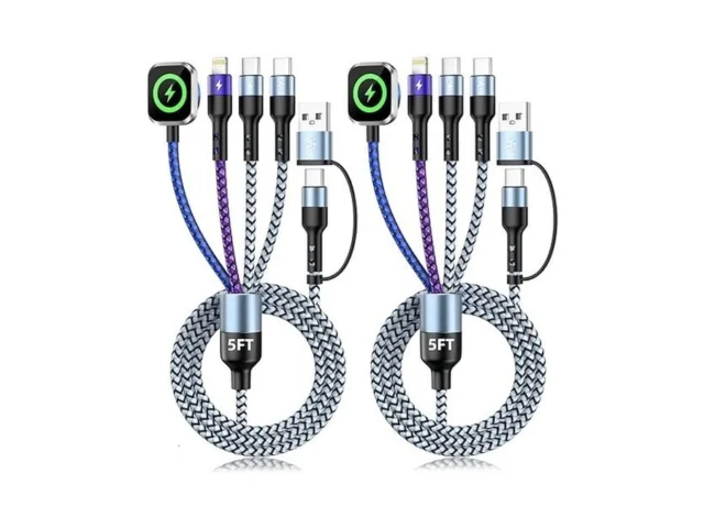 Jogrytece Multi Charging Cable For Iwatch Charger… Code