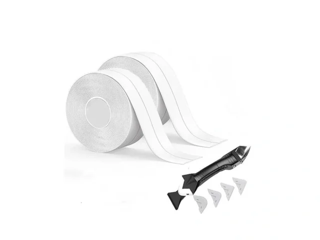 White Caulk Tape Waterproof Self Adhesive Caulking… Code