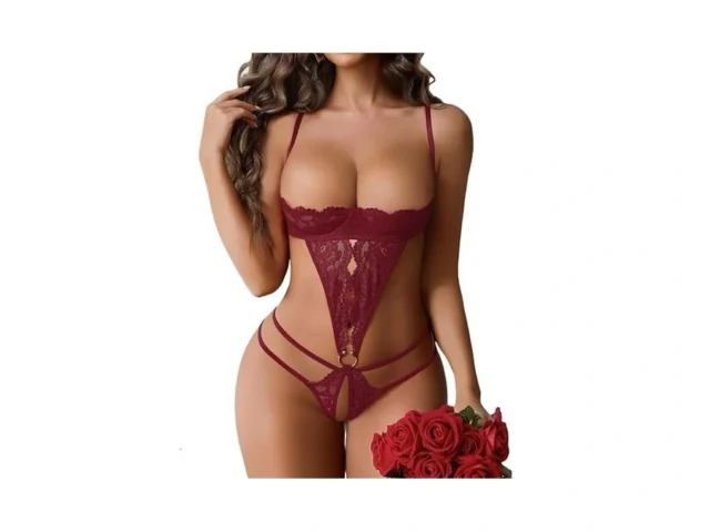 Avidlove Lingerie For Women Deep V Teddy Lingerie… Code