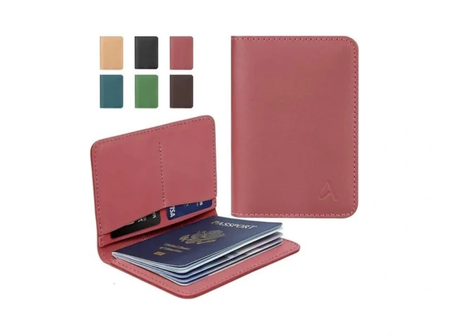 Allive Passport Holder For Travel Genuine Leather… Code