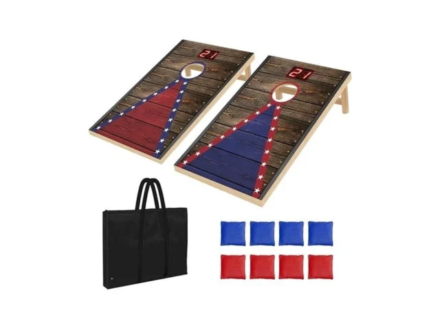 2x1ft Electronic Cornhole Board Set – Automatic… Code