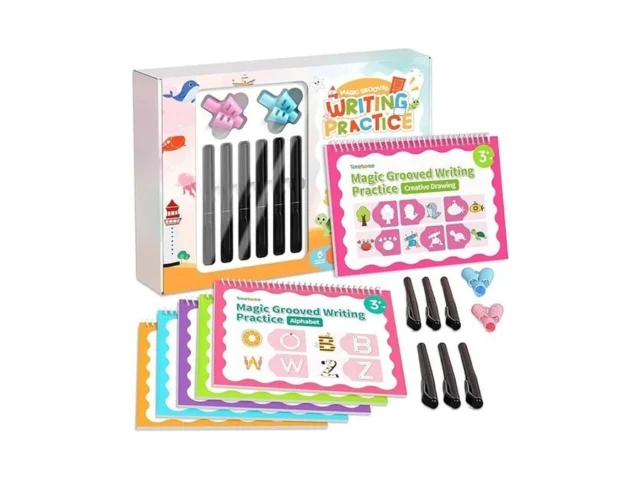 Timetome Large Magic Grooved Writing Practice For… Code