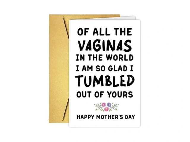 Funny Mothers Day Card For Mom Unique Gag Cool… Code