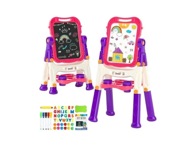 Easel For Kids Chalkboard Toddler Toys For 3 4 5… Code