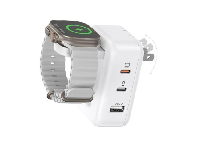 100w 4-in-1 Usb C Charger Block With Iwatch Charger… Code