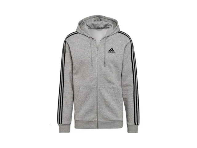 Adidas Men S Essentials Fleece 3-stripes Full-zip… Coupon