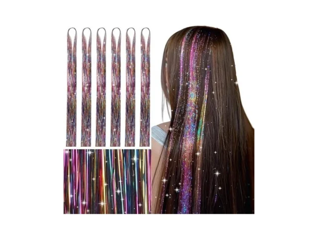 Wennalife Hair Tinsel For Girls Mix 3 Colors Fairy… Code