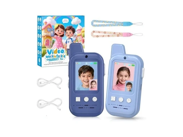 Video Walkie Talkies For Kids 2 Pack Intercom Toys… Code