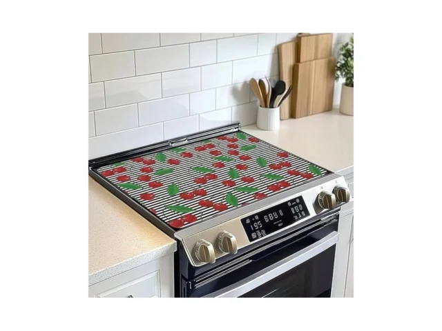 Stove Top Cover For Electric Glass Ceramic Cherry… Coupon