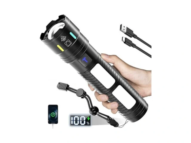 Rechargeable Flashlights 990 000 High Lumens Super… Code