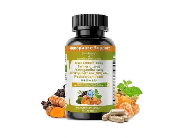 Greenpeople Menopause Supplements For Women – Black… Code