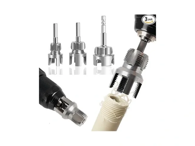 Pvc Pipe Threader 3pcs 2026 Upgrated 1 1 2 3 4 Pipe… Code