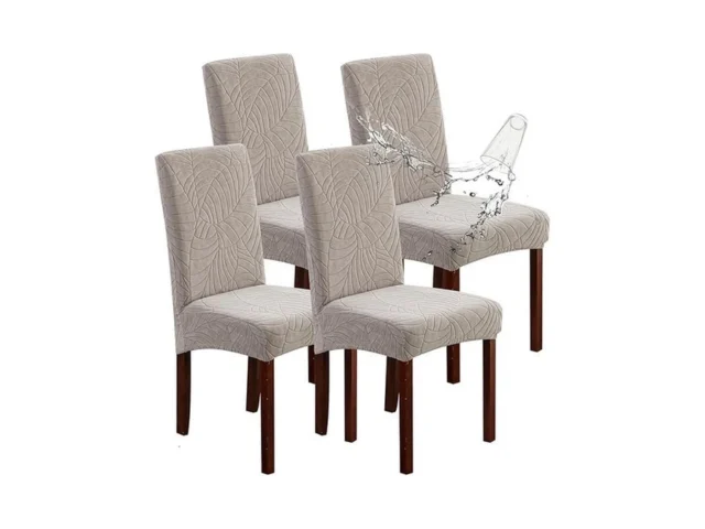 Genina 100 Waterproof Chair Covers For Dining Room… Code