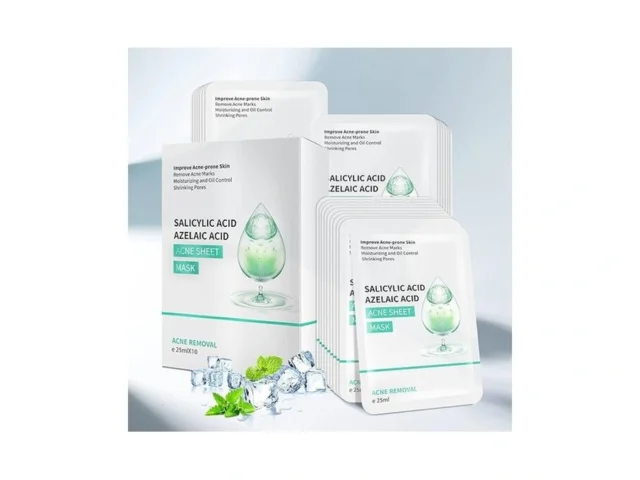 Yafusipe Facial Mask Anti Acne Face Masks Skin Care… Code