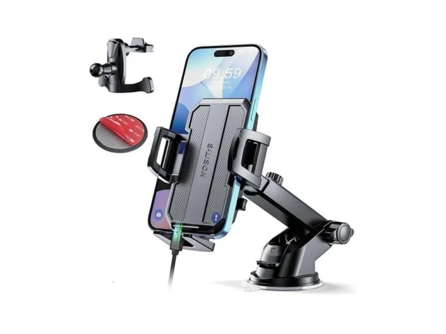 Suuson Upgraded 3-in-1 Car Phone Holder Mount… Code