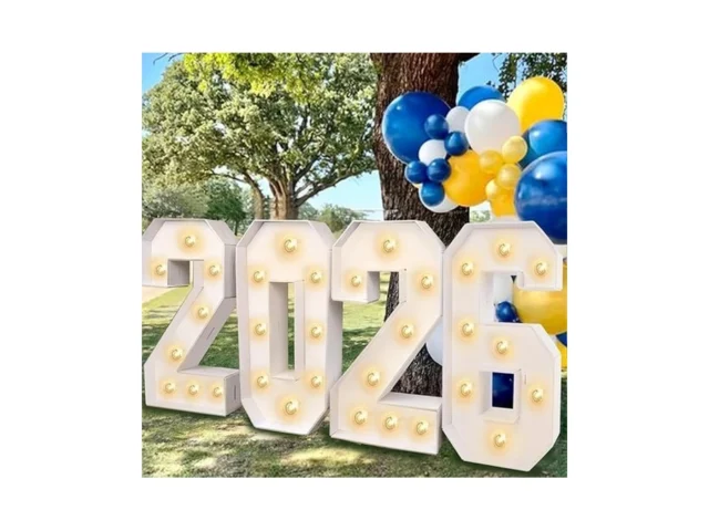 2026 Graduation Decorations – 2 3ft Large Pre-cut… Code