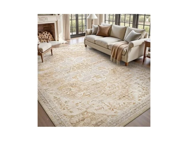 Tchdio 5×7 Area Rugs For Living Room Vintage Non… Code