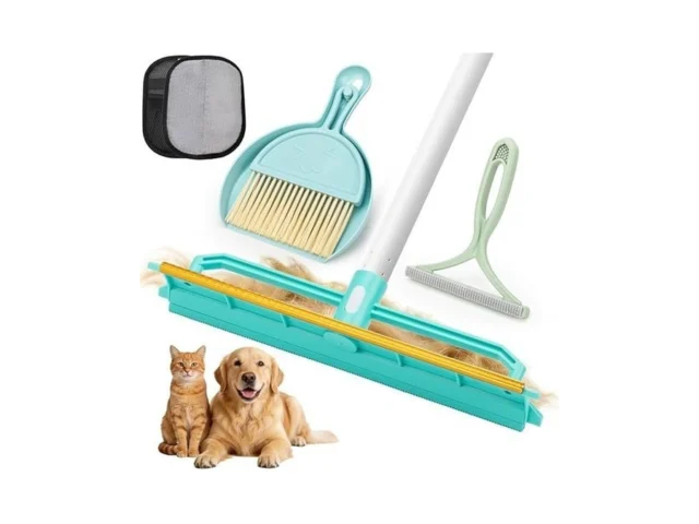 Lanniu Carpet Rake For Pet Hair Removal – 5-in-1… Code