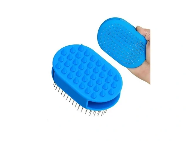 Upgraded Double-sided Dog Grooming Brush Silicone… Code