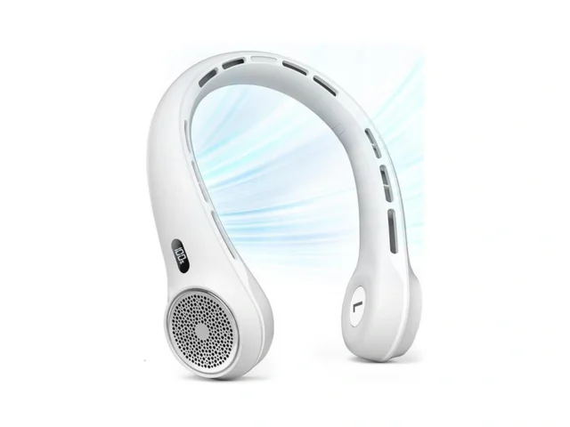 Hssio Neck Fan With 4000mah Rechargeable Battery… Code