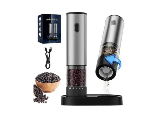 Electric Salt And Pepper Grinder Set Usb… Code