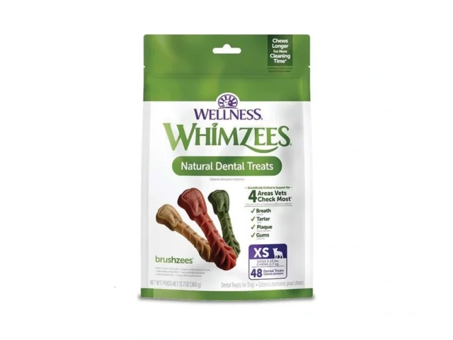 Whimzees Wellness Brushzees Dog Dental Treat Vohc… Coupon